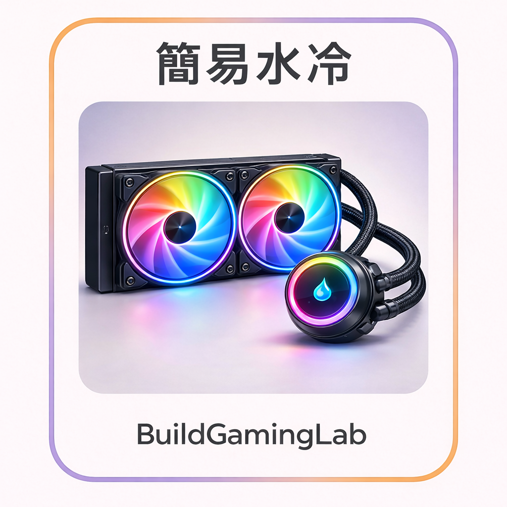 簡易水冷クーラー LED仕様