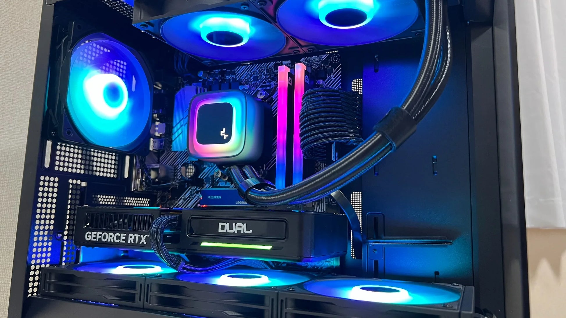 ゲーミングPC　RYZEN5 5500 GTX1650 Amazon.co.jp: WaffleMK ゲーミングPC デスクトップPC タワー型