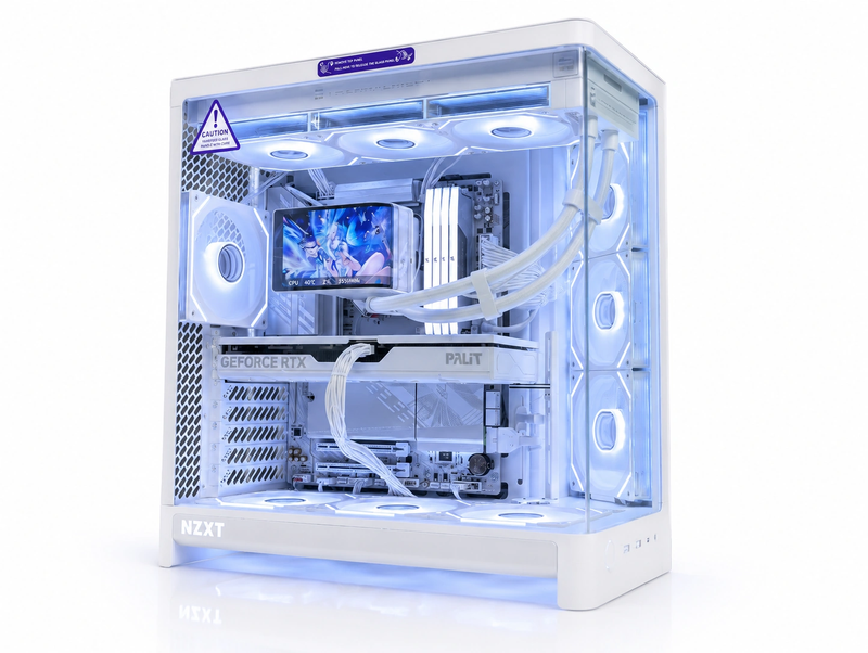 NZXT H6 ホワイト統一PC