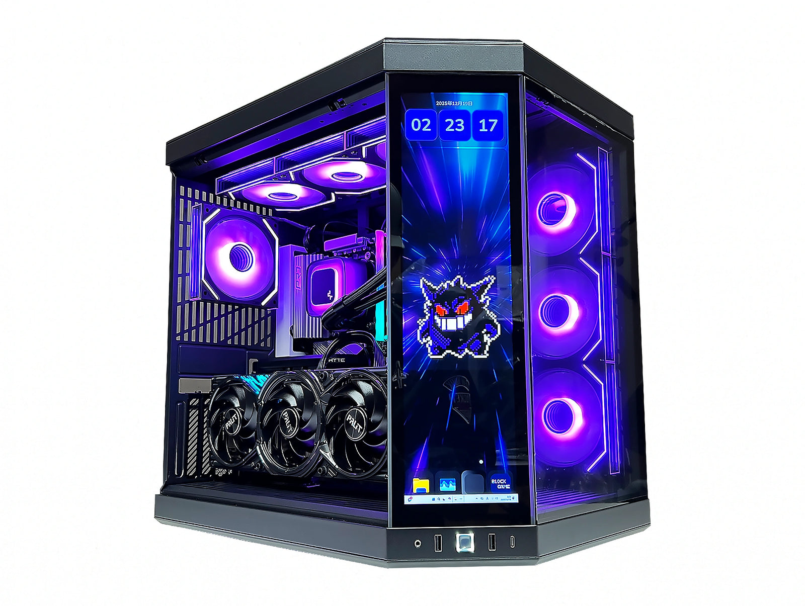 HYTEモニター付きPC